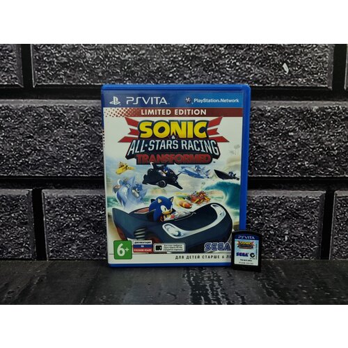 игра sonic team racing playstation 4 русские субтитры Игра для PlayStation Vita Sonic & All Stars Racing Transformed англ Resale