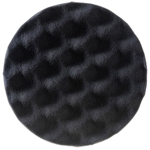 CHAMAELEON Полировальный круг рифленый на липучке черный мягкий 49400