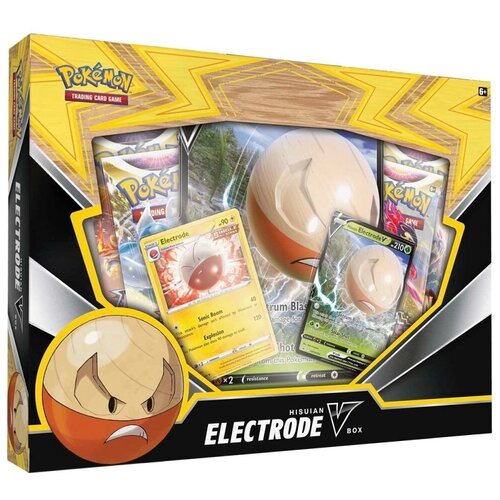 Pokemon ККИ: Hisuian Electrode V Box на английском