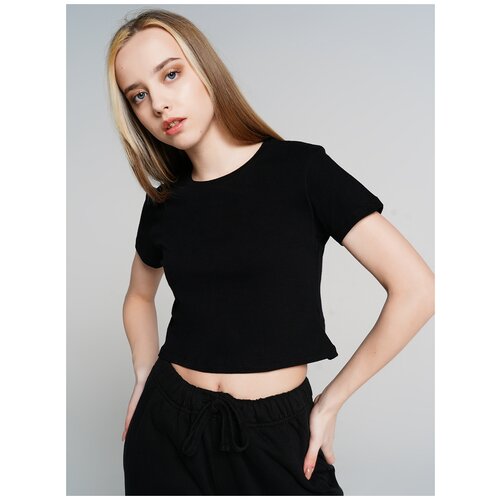 фото Футболка с кор.рукавом твое 78938 размер m, черный, women