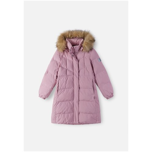 фото Куртка reima, демисезон/зима, размер 128, розовый