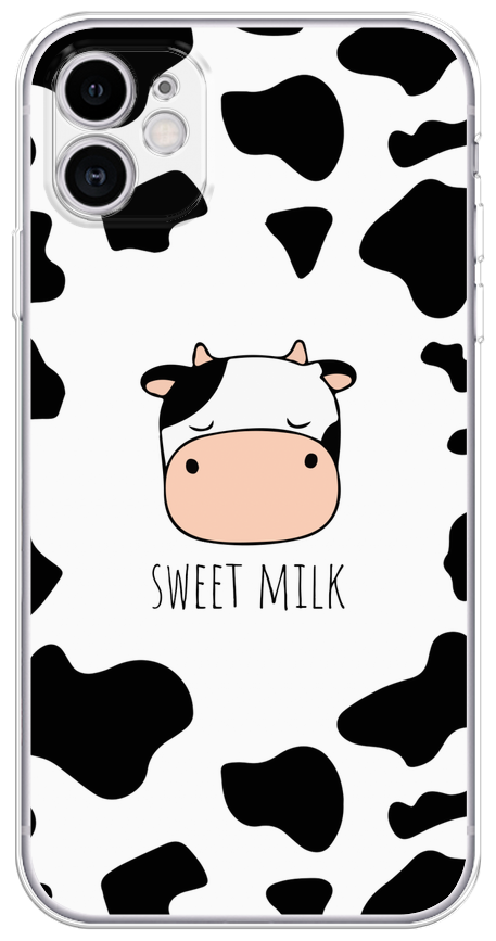 Силиконовый чехол "Sweet milk" на Apple iPhone 11 / Айфон 11