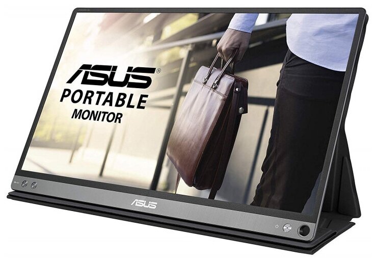 Монитор ASUS 15.6" MB16AP Black (IPS, LED, Wide, 1920x1080, 178°/178°, 220 cd/m, 800:1, +USB, )