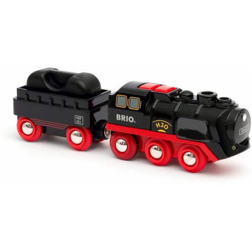 фото Brio 33884 battery-operated steaming train модель железной дороги 33884