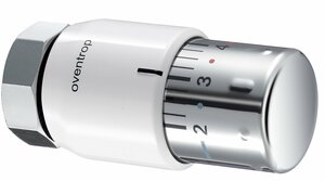 Термоголовка Oventrop Uni SH М30х1,5 мм для радиатора хромированная 1012065