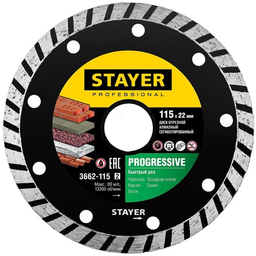 STAYER TURBO 115  (22.2 , 72.4 ),  , PROFESSIONAL (3662-115)