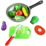 Набор продуктов с посудой Mary Poppins Овощи в сковороде 453045 - изображение