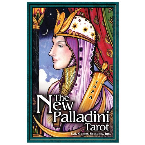 palladini david таро аввалон aquarian tarot in a tin водолей таро карты инструкция на англ яз в жестяной коробке пи Гадальные карты U.S. Games Systems Таро The New Palladini Tarot, 78 карт, разноцветный, 250