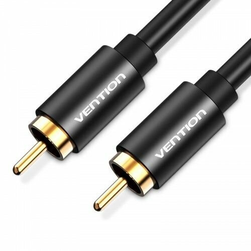 Кабель акустический Vention VAB-R09-B200 аудио RCA M/RCA M - 2м чёрный