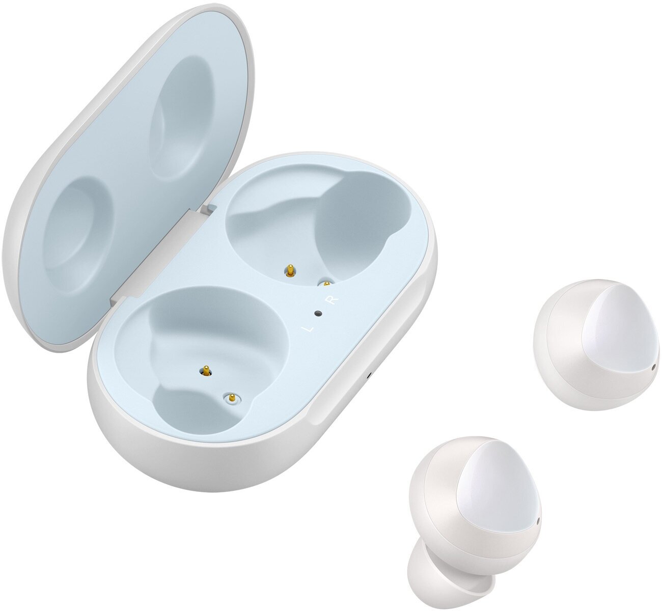 Bluetooth-гарнитура Samsung Galaxy Buds SM-R170NZW, стерео (белая) - фото №13