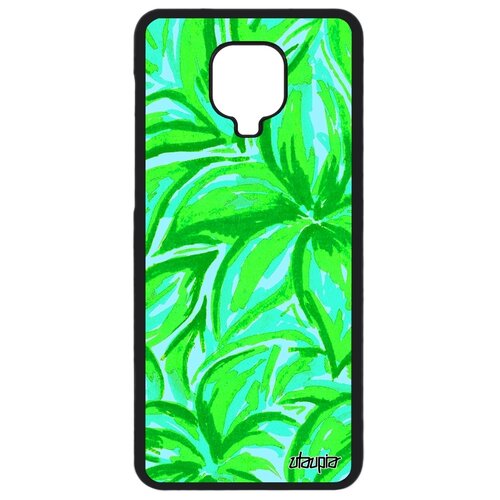 фото Чехол на мобильный xiaomi redmi note 9 pro, "цветочный узор" лепестки акварель utaupia