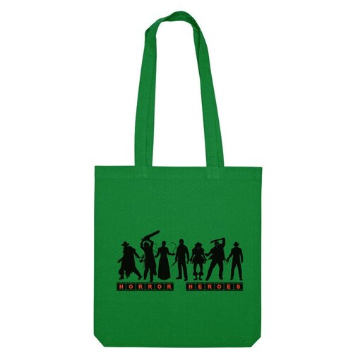 фото Сумка шоппер us basic, зеленый