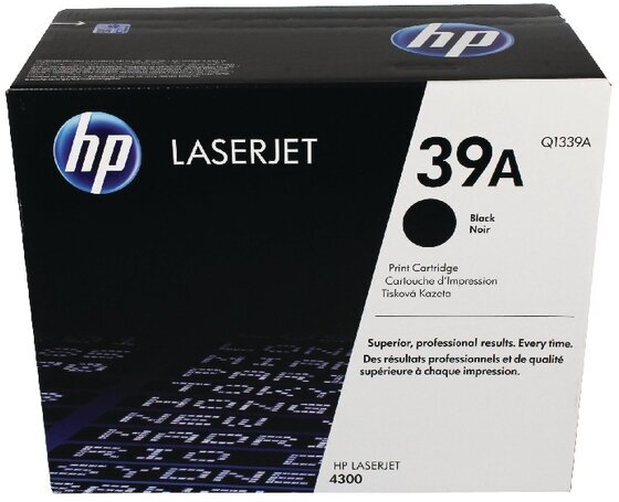 Лазерный картридж Hewlett Packard Q1339A (39A) Black