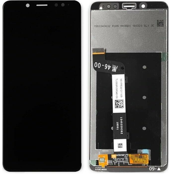 Дисплей для телефона Xiaomi Redmi Note 5/Note 5 Pro в сборе с тачскрином Черный
