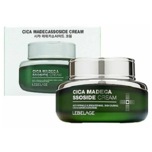 Lebelage Успокаивающий крем с центеллой Cica Madecassoside Cream, 55мл lebelage cica madecassoside успокаивающий тонер с центеллой азиатской 120мл