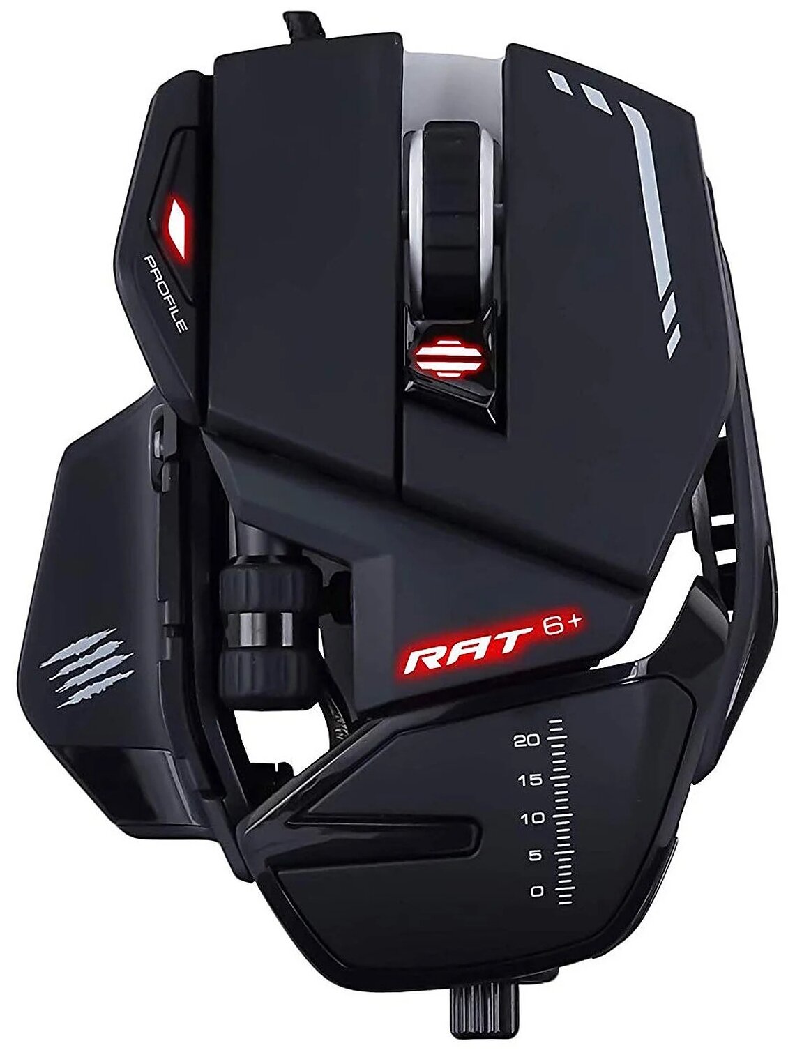 Игровая мышь Mad Catz R.A.T. 6 BL, черный - фотография № 2