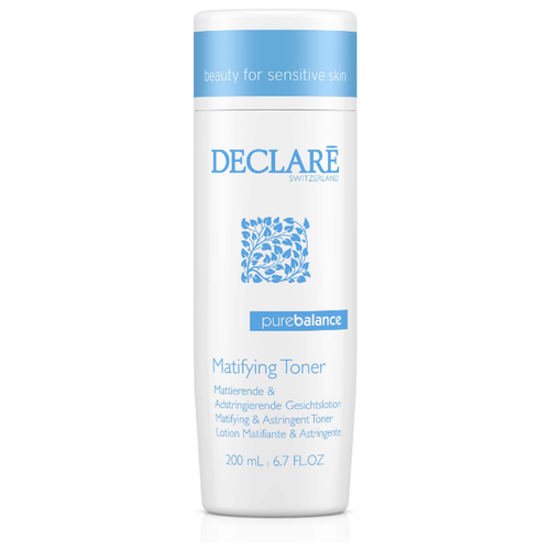 Матирующий астрингентный тоник Declare pure balance Matifying & astringent toner 200 мл