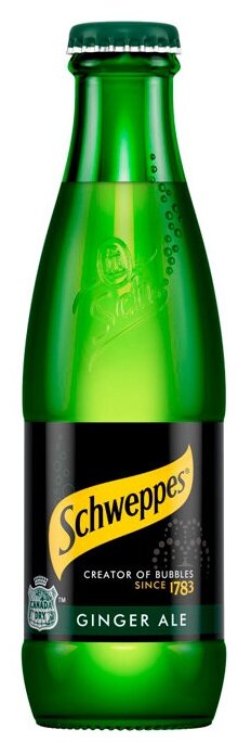 Schweppes Ginger Ale, 200мл стекло, 1шт, Великобритания - фотография № 3