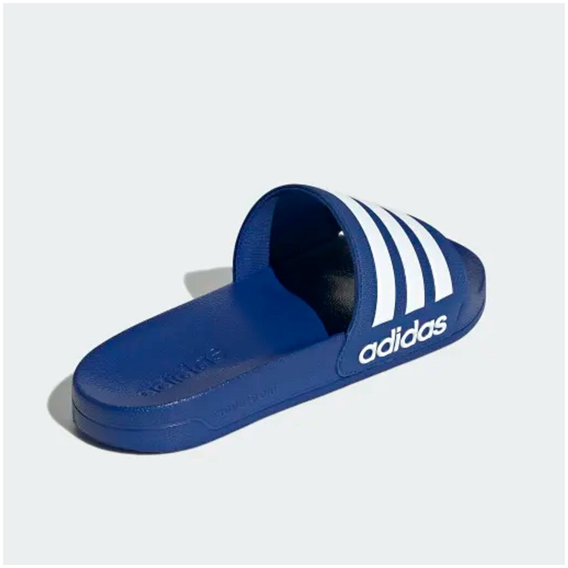 Шлёпанцы adidas ADILETTE SHOWER, размер 8 UK, синий — фото 1