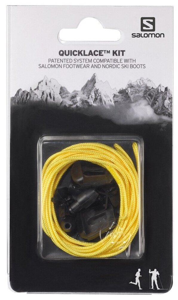 Шнурки SALOMON Quicklace Kit Yellow (UK:8,5)