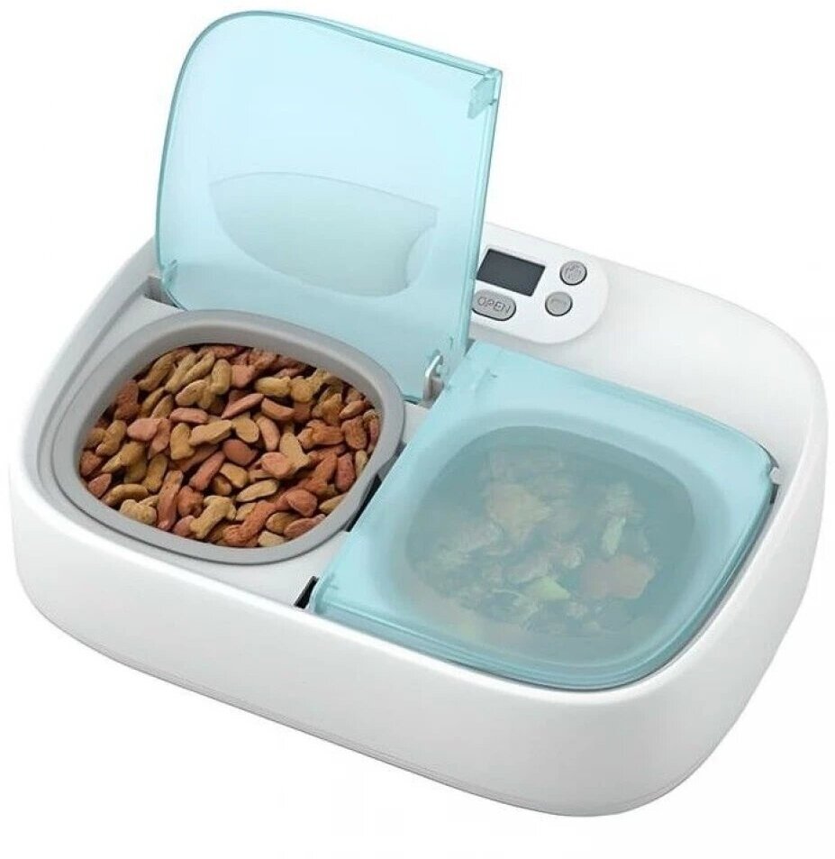 Умная автокормушка для домашних животных Petoneer Double Meal Pet Feeder - PF003