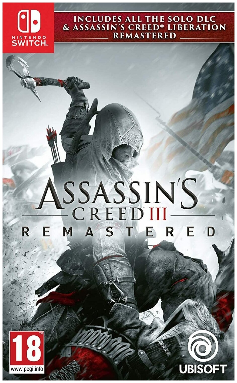 Игра Игра для Switch Assassins Creed 3 + Assassins Creed Liberation Remastered (русская версия) (Nintendo Switch)