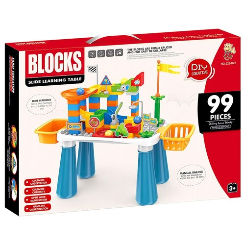 Стол Pituso для игры с конструктором (99эл.)