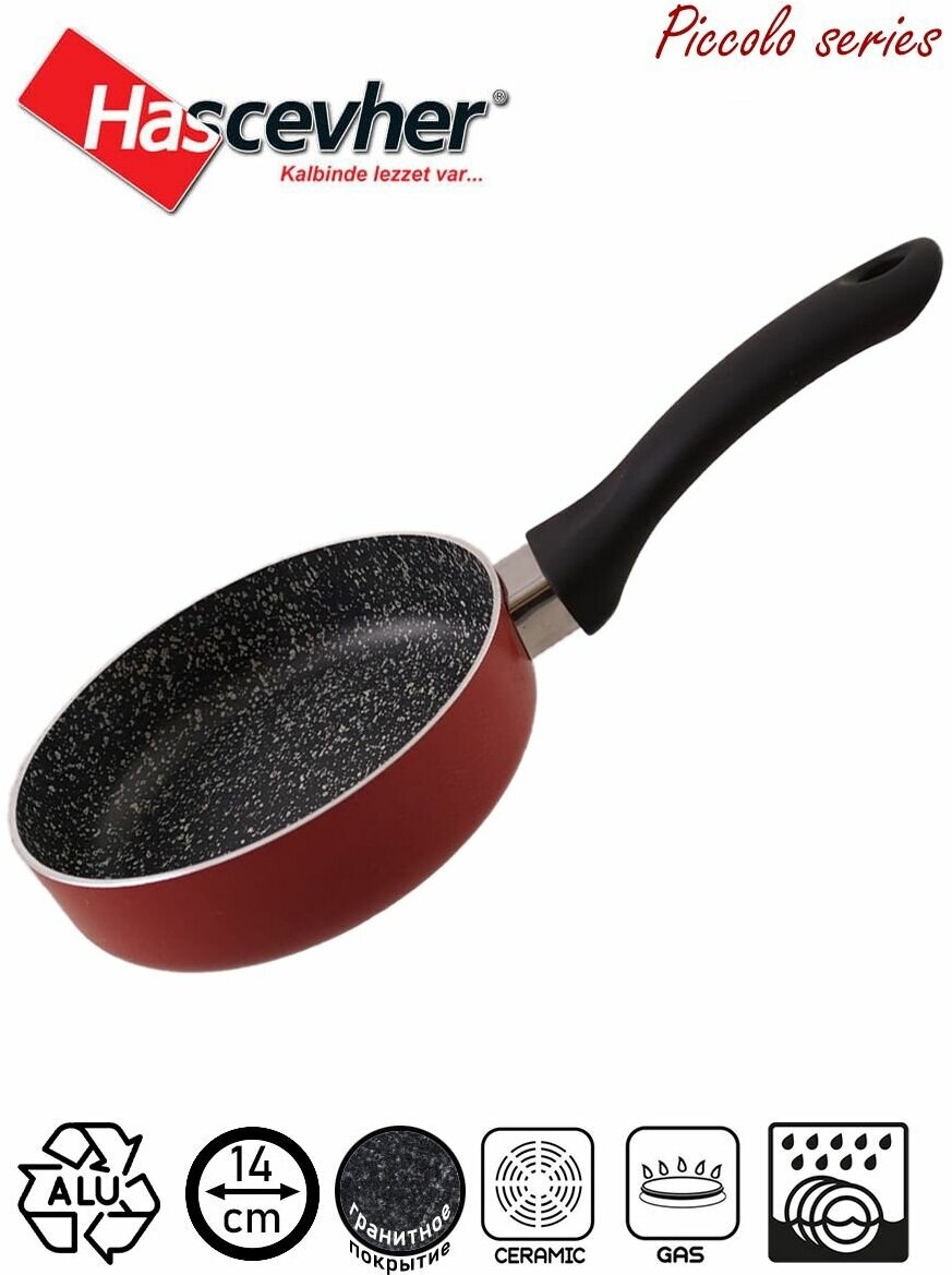 фото Сковорода 16 см, с антипригарным покрытием, 16 см