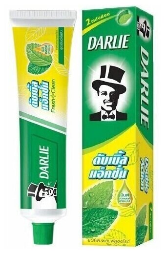 Зубная паста с мятой Darlie Double Action Fresh & Clean Toothpaste 80g