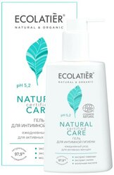 ECOLATIER Гель для интимной гигиены Natural Certified Care, 250 мл