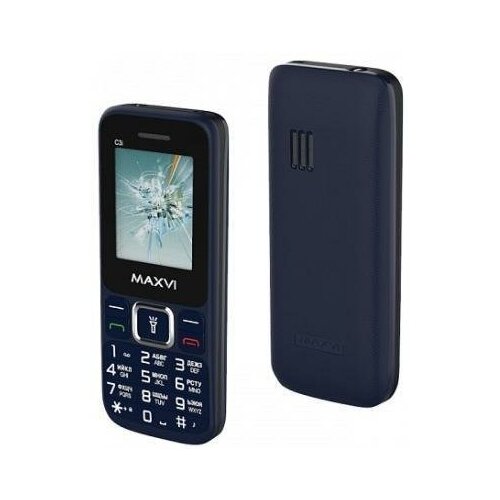 Мобильный телефон MAXVI C3i Маренго 950₽