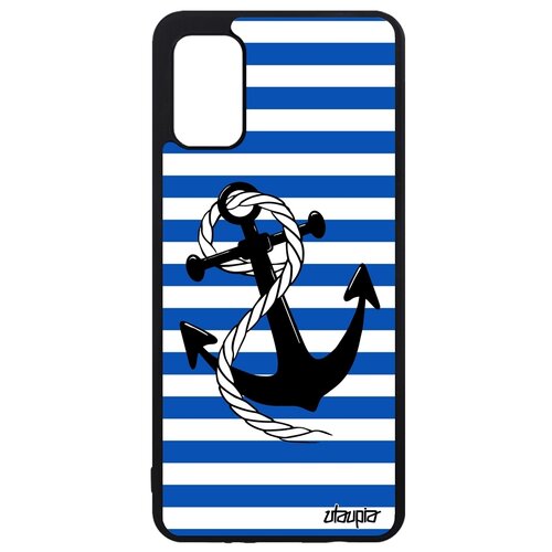 фото Чехол на мобильный galaxy a41, "якорь" капитан море utaupia