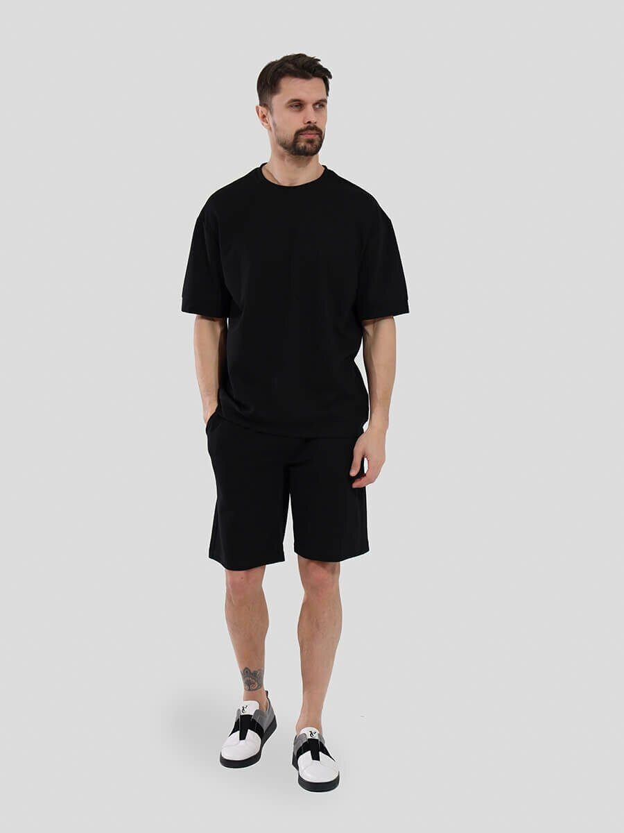 TOM85164-01 Комплект спортивный (футболка+шорты) VITACCI 54 мужской черный