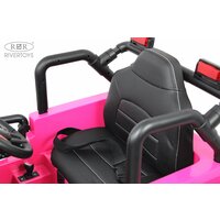 RiverToys Детский электромобиль T222TT розовый