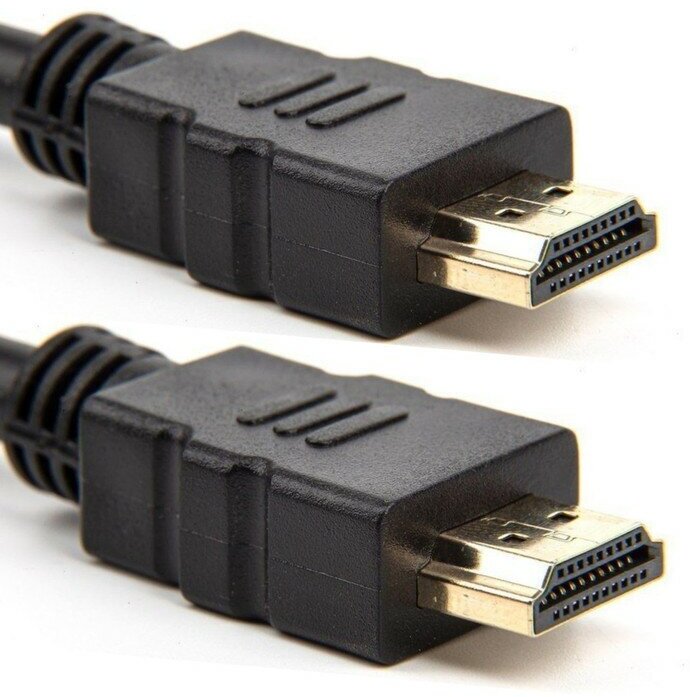 Кабель соединительный аудио-видео Telecom, HDMI (m) - HDMI (m) , ver 2.0, 3м, GOLD, черный [tcg200-3m] Noname - фото №7