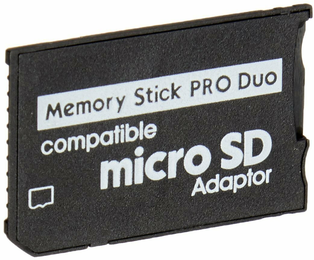 Переходник адаптер для карты памяти с MicroSD на Memory Stick Pro Duo