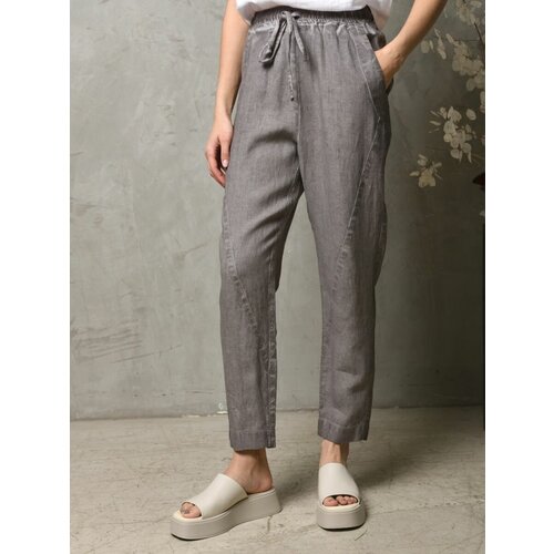 фото Брюки agenda, размер 2xl, серый