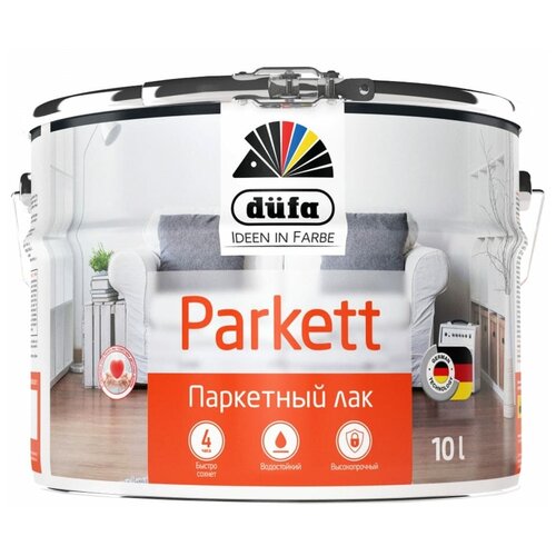 Паркетный лак Dufa Retail PARKETT лак dufa retail parkett алкидно уретановый бесцветный глянцевая 0 75 л