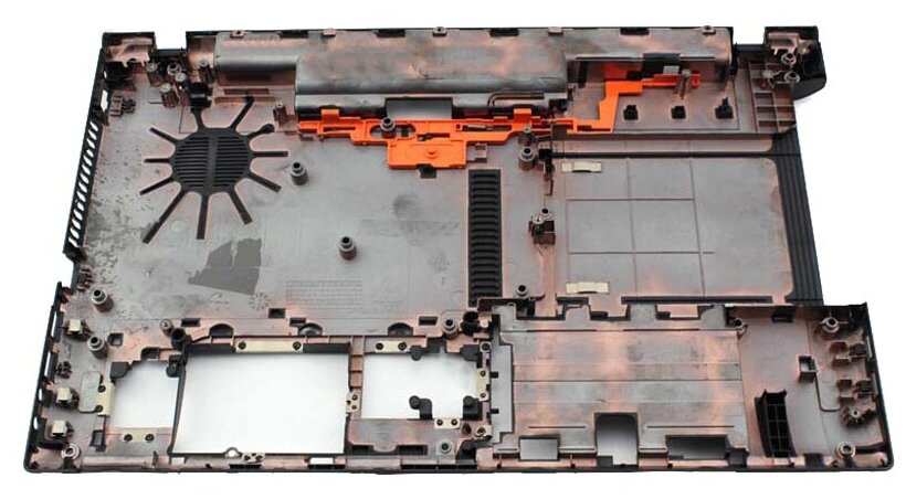 Нижняя крышка для ноутбука Acer Aspire V3-551G, V3-571G, V3-571, V3-531 черная OEM