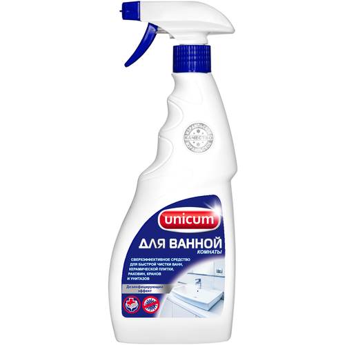 Unicum спрей для чистки ванной комнаты, 0.5 л