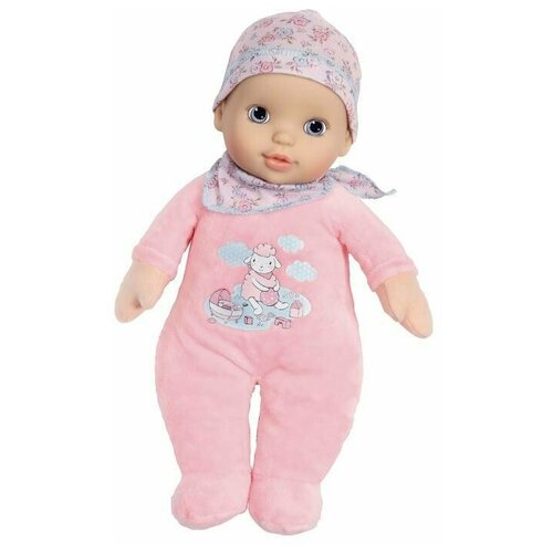 Кукла Zapf Creation Baby Annabell C погремушкой 30 см 794-432 интерактивная кукла zapf creation baby annabell мальчик 43 см 794 654 голубой