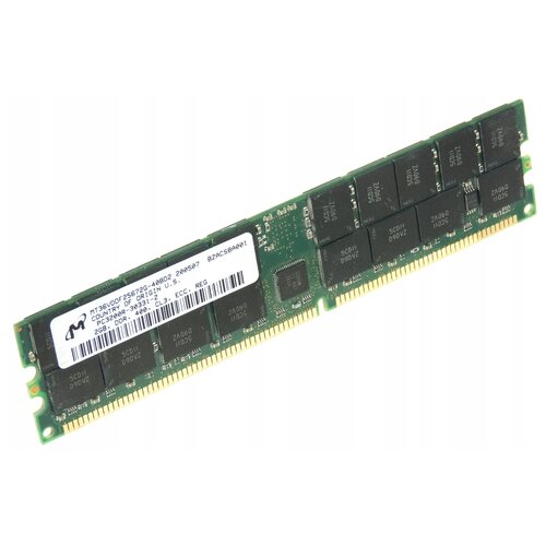 Оперативная память Micron 2 ГБ DDR 400 МГц DIMM CL3 MT36VDDF25672G-40BD2 оперативная память infineon 1 гб ddr 400 мгц dimm cl3