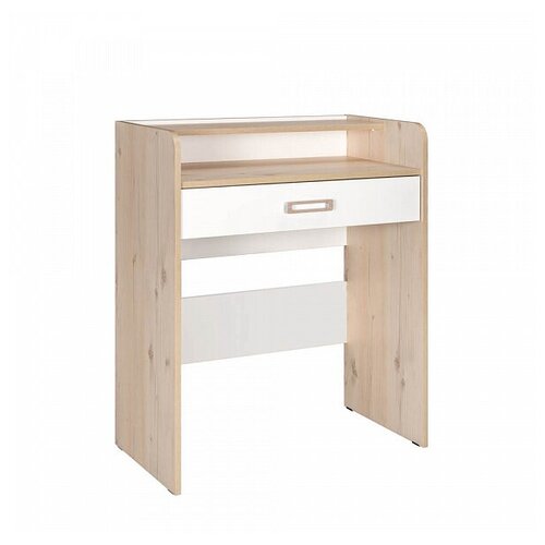 фото Веста стол туалетный 12.47 (гаскон пайн светлый, белый pe шагрень) mobi