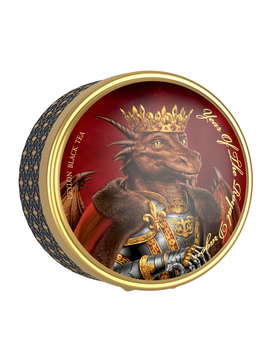 Чай Richard "Year of the Royal Dragon" чёрный листовой, 40 г, король - фотография № 2