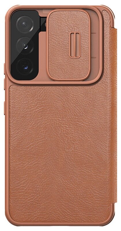 Чехол Nillkin Qin Pro Leather Case для Samsung Galaxy S22 SM-S901 Brown (коричневый)