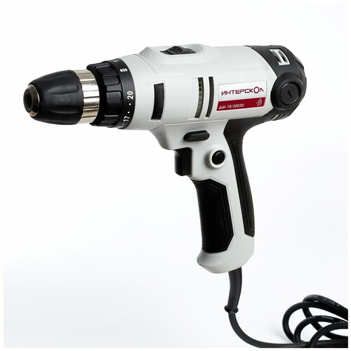 Дрель-шуруповерт Интерскол ДШ-10320Э2 2201130 320 Вт без аккумулятора 560000₽