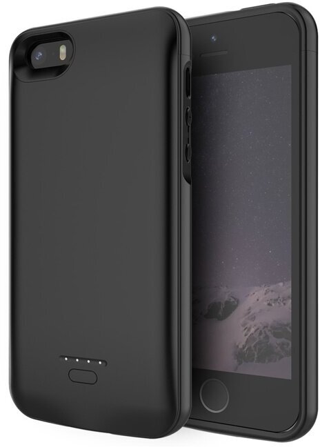 Чехол-аккумулятор InnoZone XDL-612 4000мАч Черный для iPhone 5/5S/SE