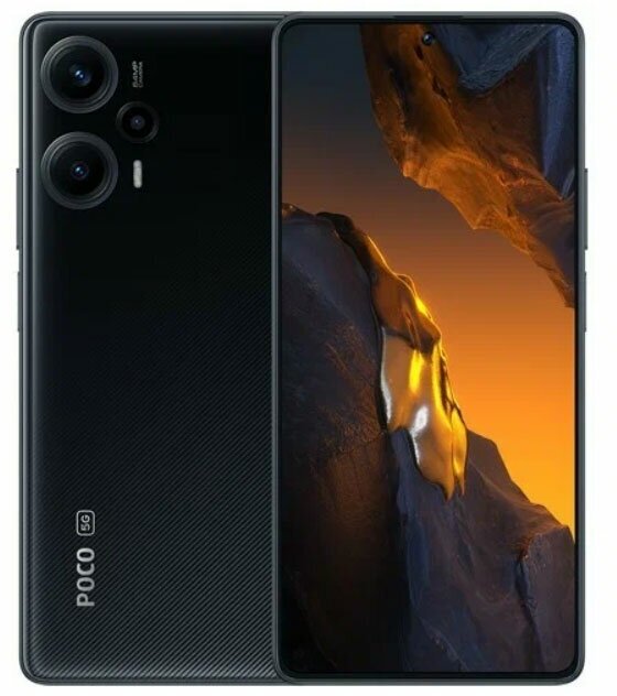 Смартфон Xiaomi POCO F5 Black 8GB RAM 256GB ROM RU