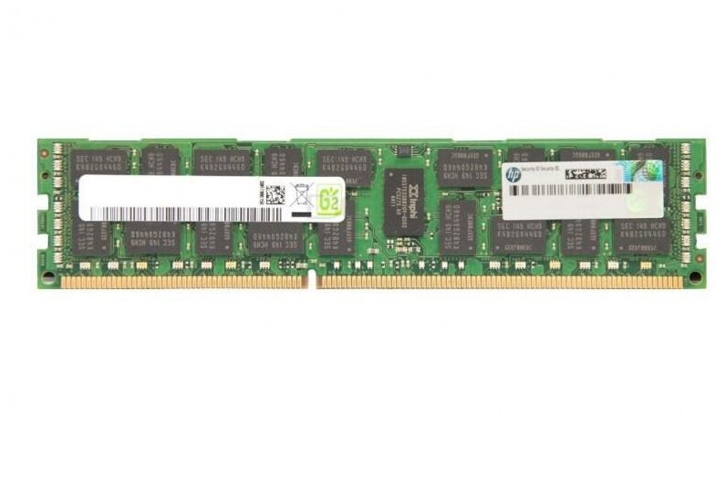 Модуль памяти HPE 16GB Pc4-2400t-r (ddr4-2400) Single-Rank x8 Registered SmartMemory module for Gen9 .