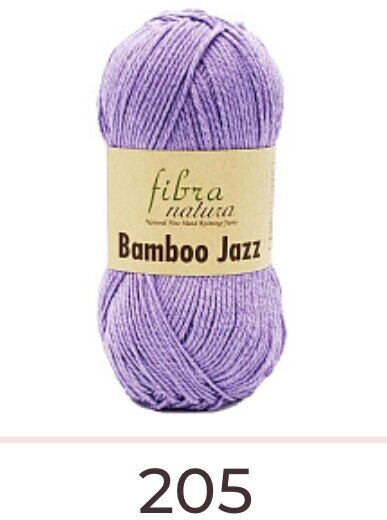 Пряжа для вязания Fibra natura Bamboo jazz 50% хлопок 50% бамбук; 50гр-120м(5 мотков)